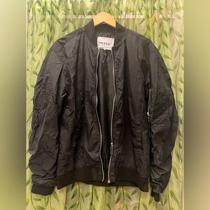 Black Bomber Jacket